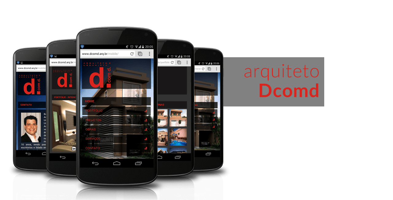 Projeto: Aplicativo Mobile para o Aquiteto Dcomd